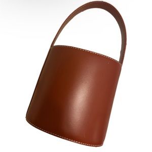 STAUD Brown Bisset Bag